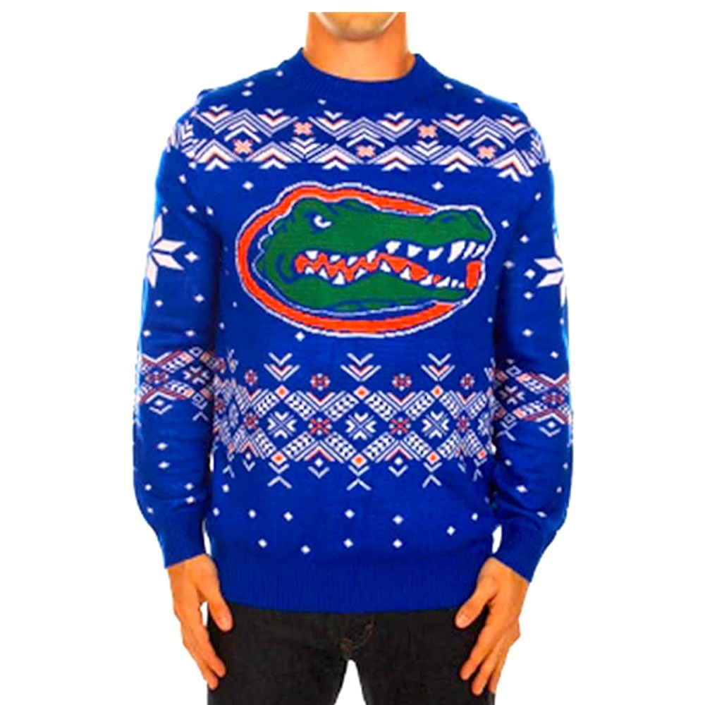 Men’s Royal Florida Gators Holiday Sweater - size XXL